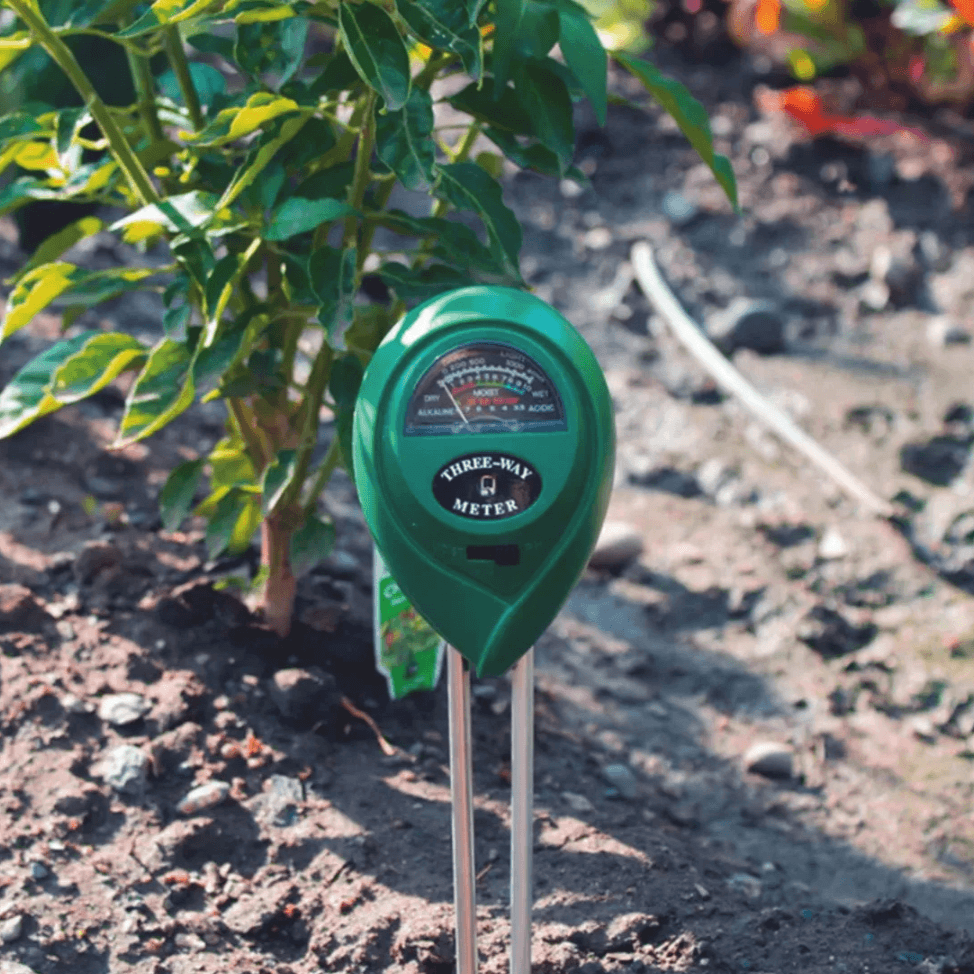 Medidor de Ph Solo 3 em 1 - Sensor de Umidade