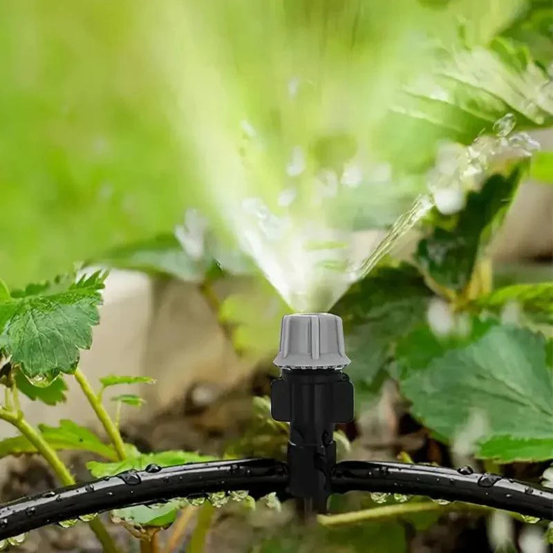 Kit Irrigação Jardim Automática com Pulverizadores Ajustáveis Alta Pressão