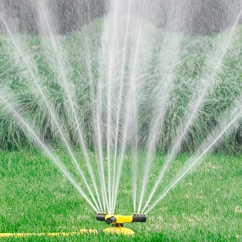 Aspersor de Irrigação Automático 360° com Alto Alcance para Jardim