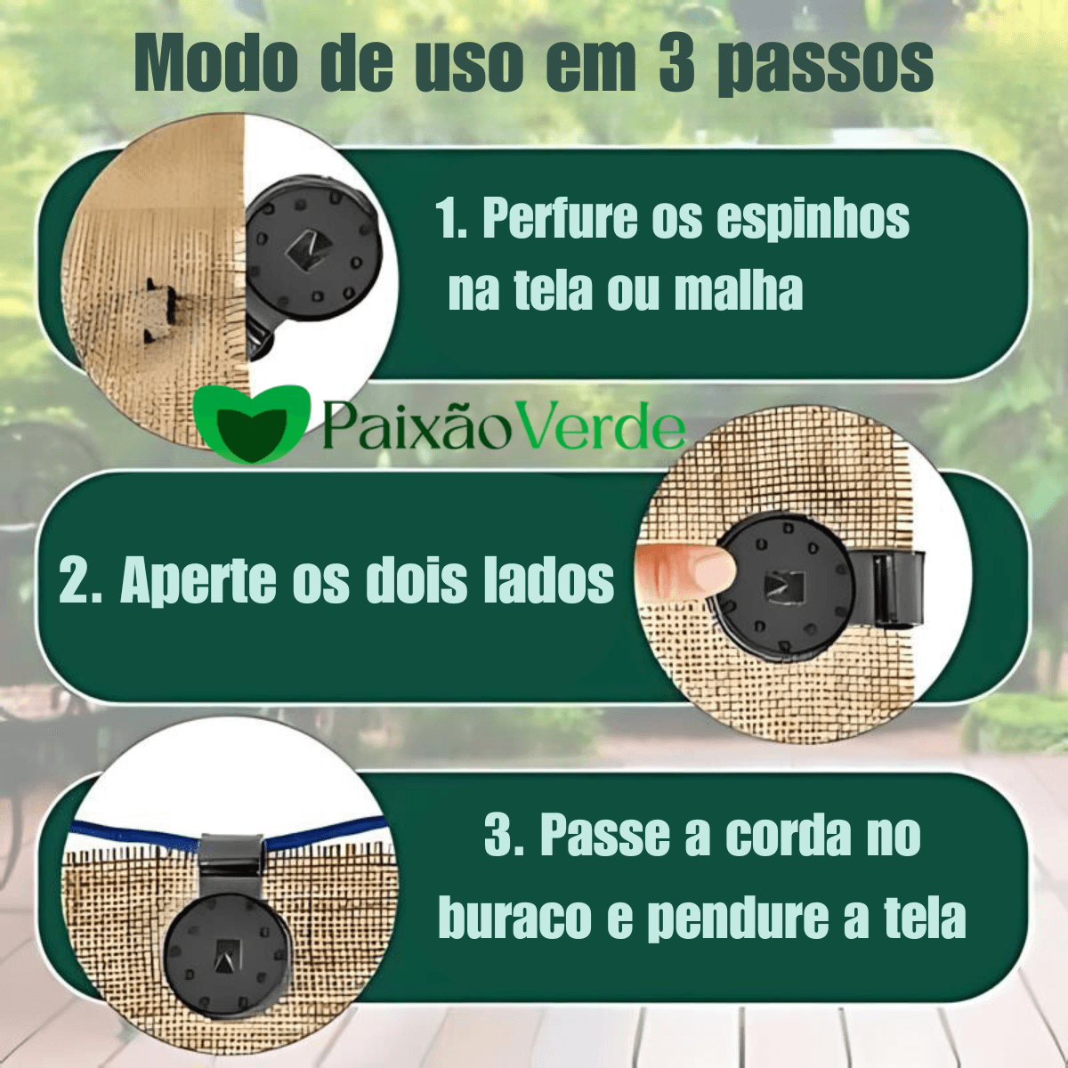 50 Presilhas para Sombrite, Leves, Fáceis de Usar para seus tecidos - lockclips™