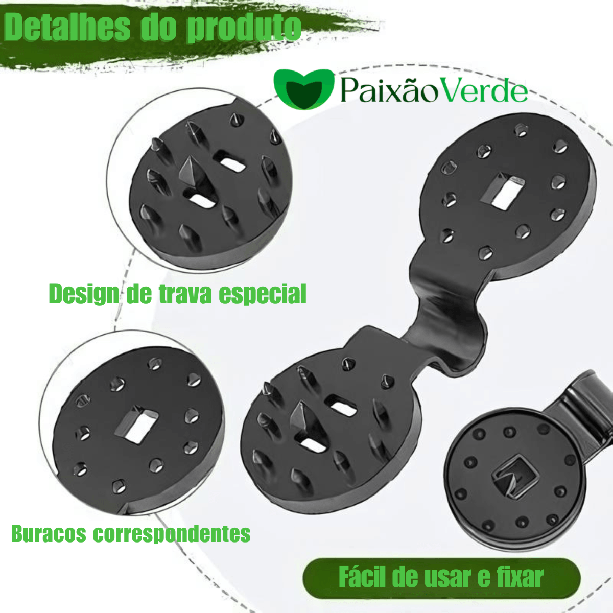 50 Presilhas para Sombrite, Leves, Fáceis de Usar para seus tecidos - lockclips™