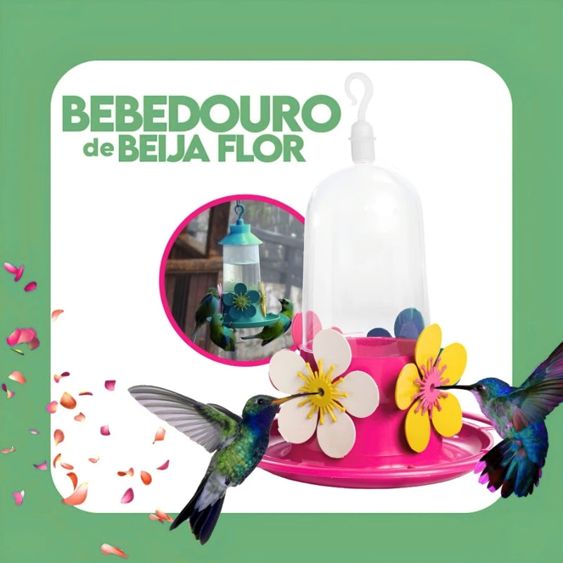 Bebedouro Para Pássaros Beija-flor Grande 250 ML