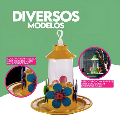 Bebedouro Para Pássaros Beija-flor Grande 250 ML
