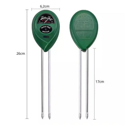 Medidor de Ph Solo 3 em 1 - Sensor de Umidade