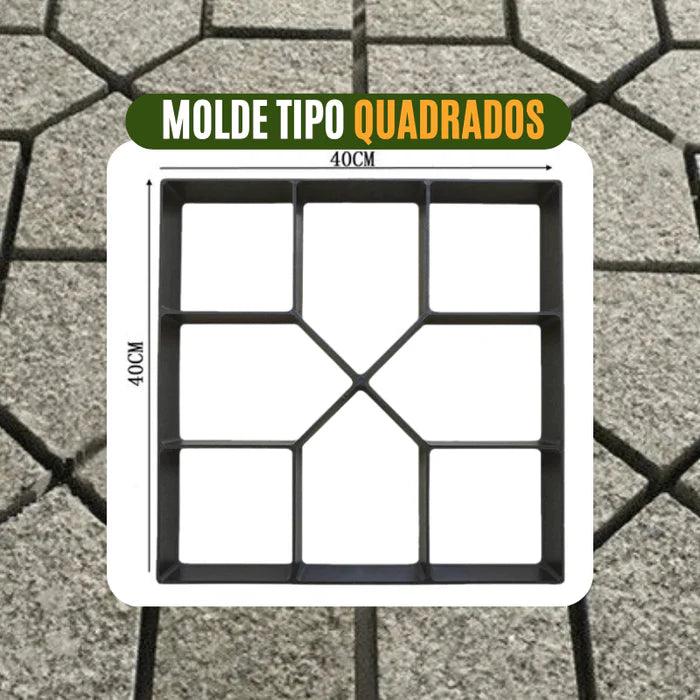Molde para piso de concreto Paixão Verde™