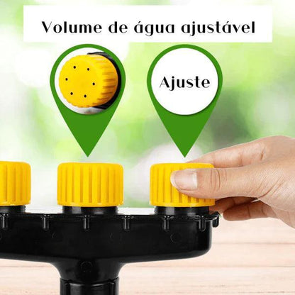 Bico para pulverização de irrigação irrigação com Ajuste de Fluxo de Água - AquaBloom