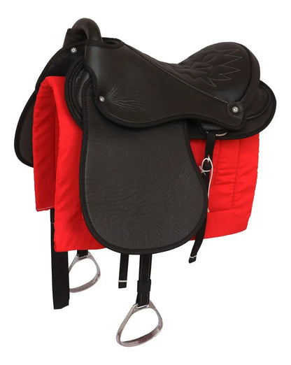 Sela Australiana 17" em Corano Fit com Arreios Completos e Estribo