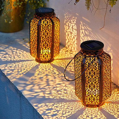 Candeeiro de Mesa Solar LED Retrô