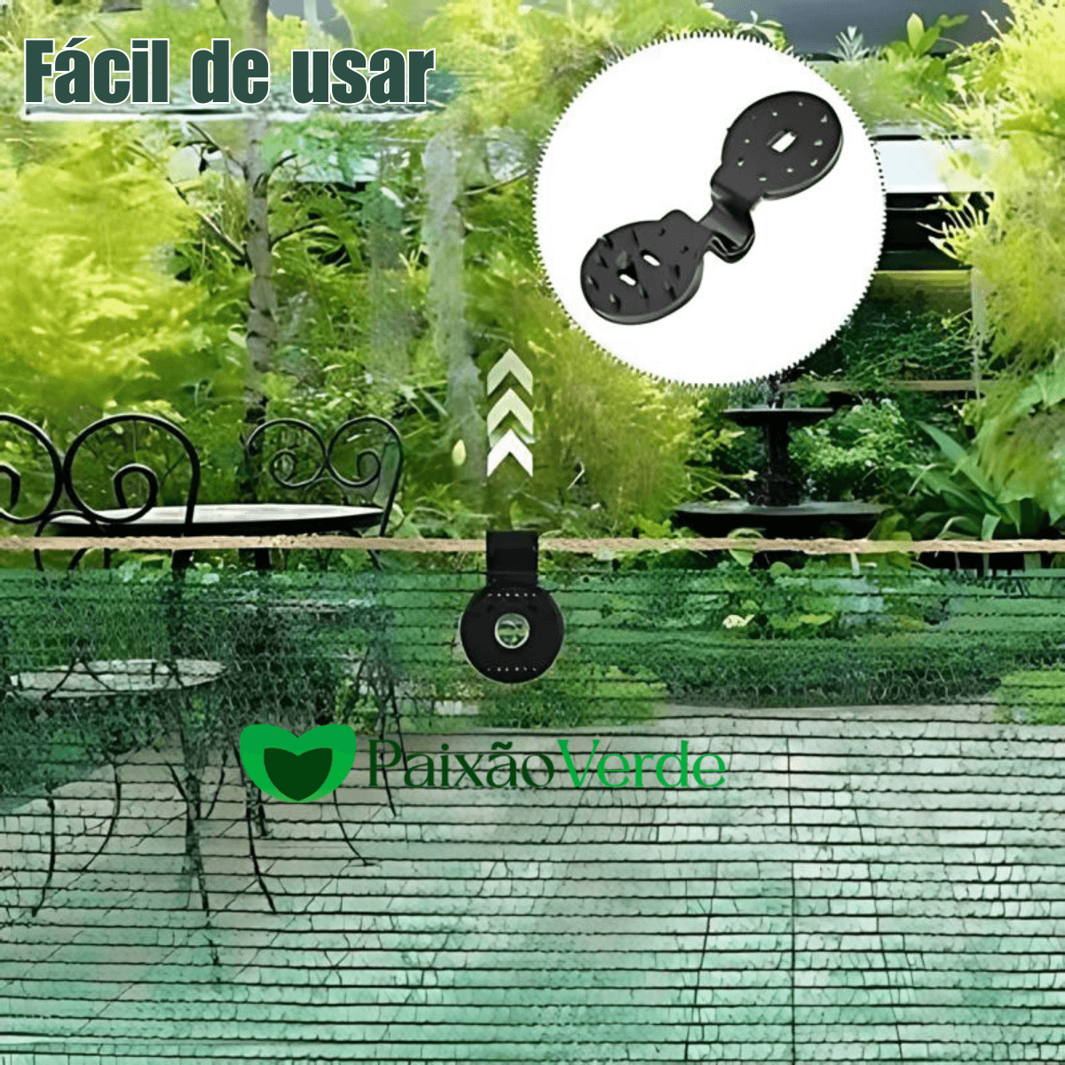 50 Presilhas para Sombrite, Leves, Fáceis de Usar para seus tecidos  - lockclips™