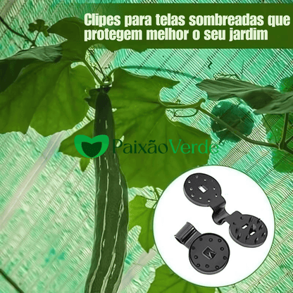 50 Presilhas para Sombrite, Leves, Fáceis de Usar para seus tecidos  - lockclips™